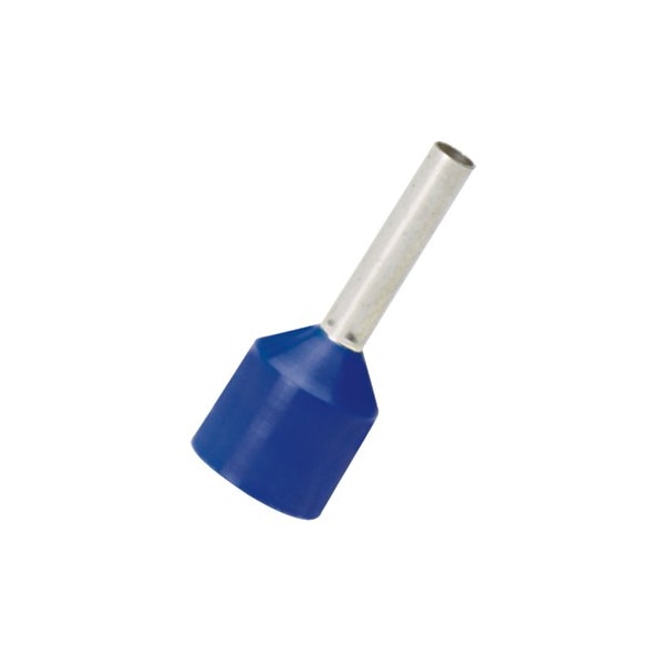 Polypropylene Insul ferrules Sngl wire DIN exp, FSDXL80-12-C, PK 100